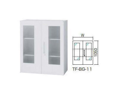 イナバ ラインユニット Tfシリーズ ヒンジドア 窓付 Inaba 鍵付書庫 Line 通信販売 激安 Unit 上置き用