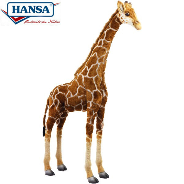 hansa 6977长颈鹿130全长:130cm giraffe bh6977 nuigurumi hansa