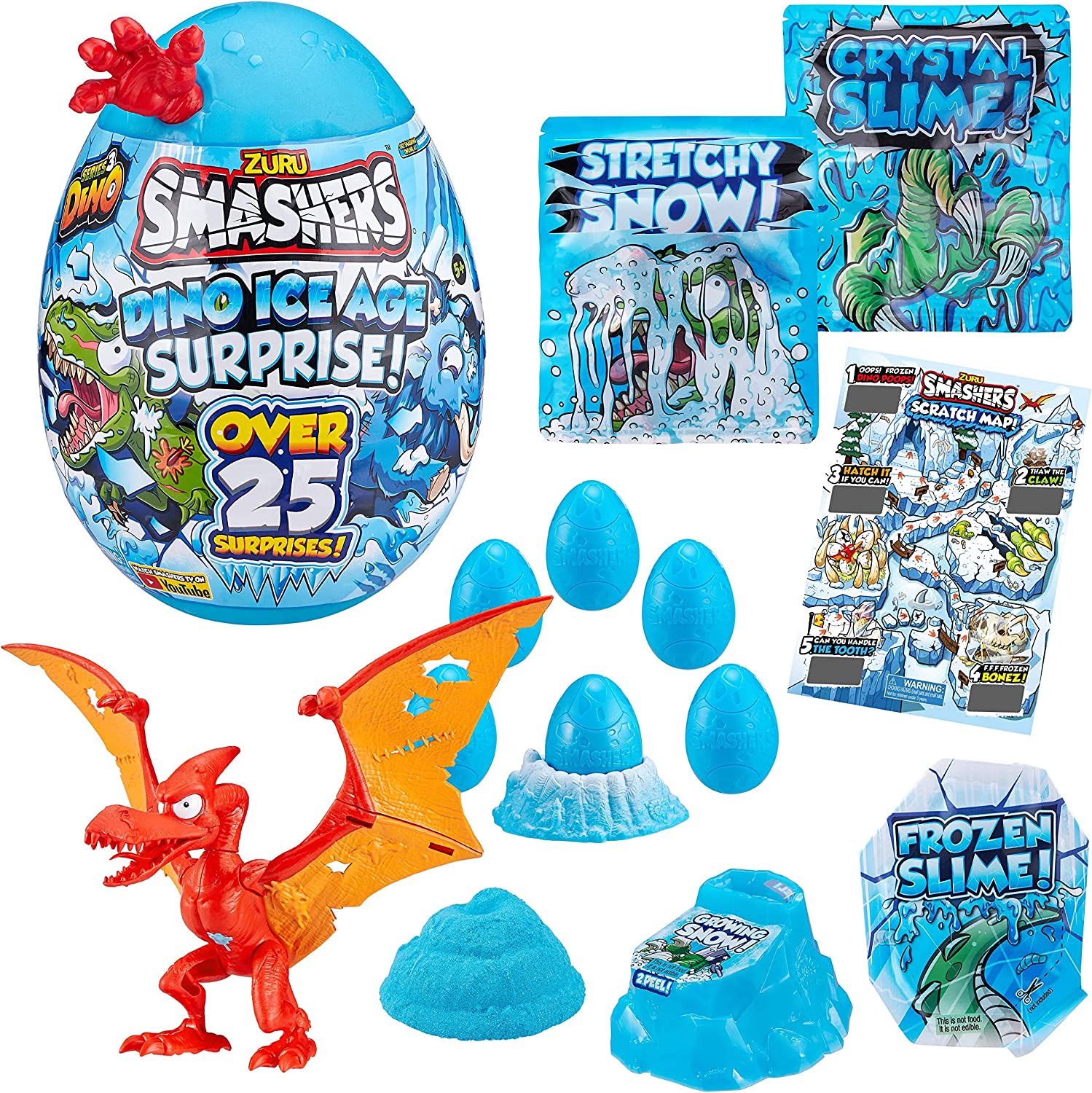 Smashers Dino Ice Age Surprise Egg With Over