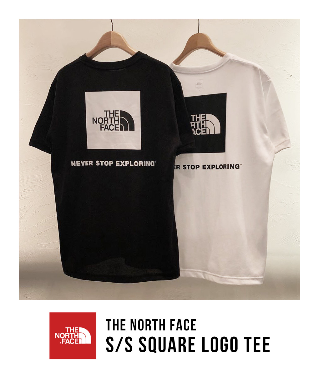 the north face/北脸这个北脸: s/s square logo tee : 广场标识t恤人