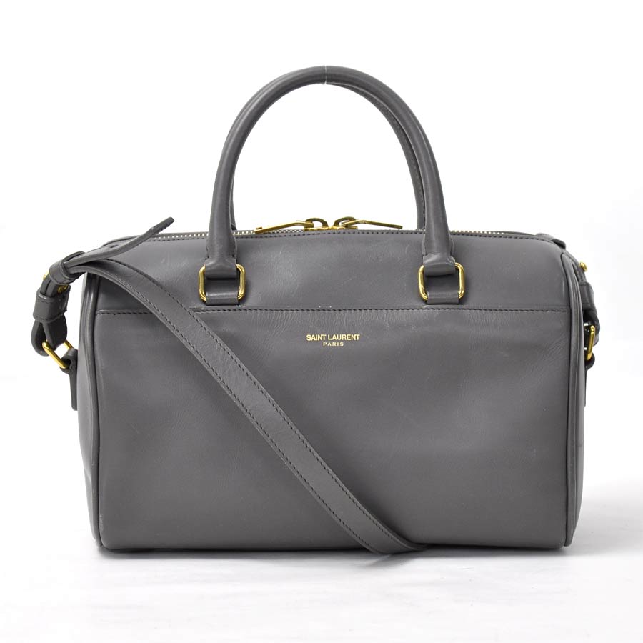 ブラック系高価値セリー 美品 正規品 サンローラン ベイビーダッフル ふじみ野立てこもり 美品 正規品 サンローラン ベイビーダッフル ブラック ショルダーバッグ
