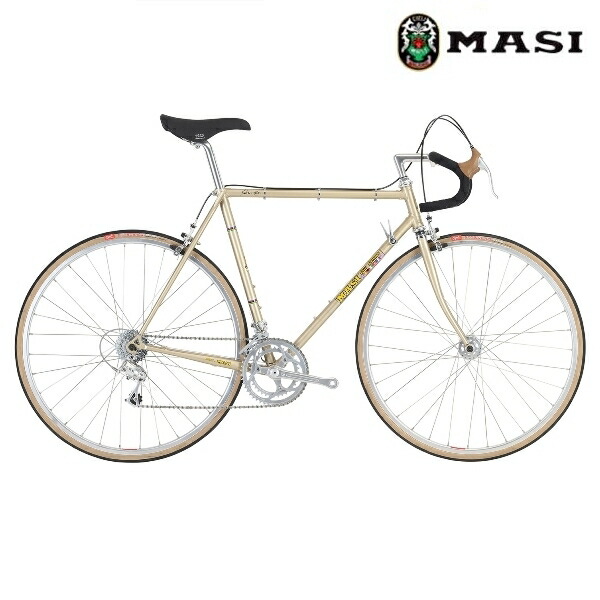 ロードバイク Masi Gran Criterium ラピエール Classico シャンパン Ruteway マジィ グランクリテリウム メリダ クラシコ ａｄサイクル店カンパニョーロ ベローチェ装備のクラシッククロモリバイク