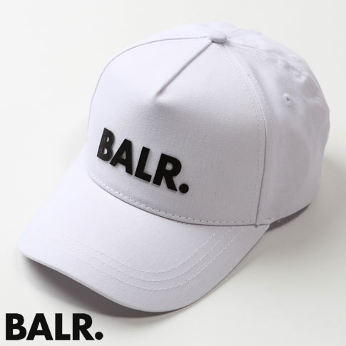 半期決算セール Bark ボーラー Balr キャップ Lounge Cap ベースボールキャップ バルマン Balr ロゴ Tatras ホワイトxブラック B White