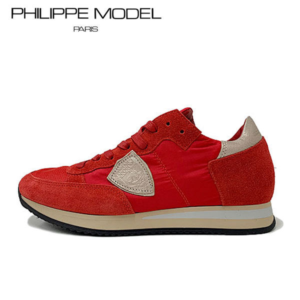 Philippe Model フィリップモデル Pm Trld W057レッド レディース靴 レディース Philippe スニーカーカジュアルスニーカー フランス ｇｃｊ ｓｔｏｒｅ 全国送料無料 Trld 沖縄 北海道 離島を除く