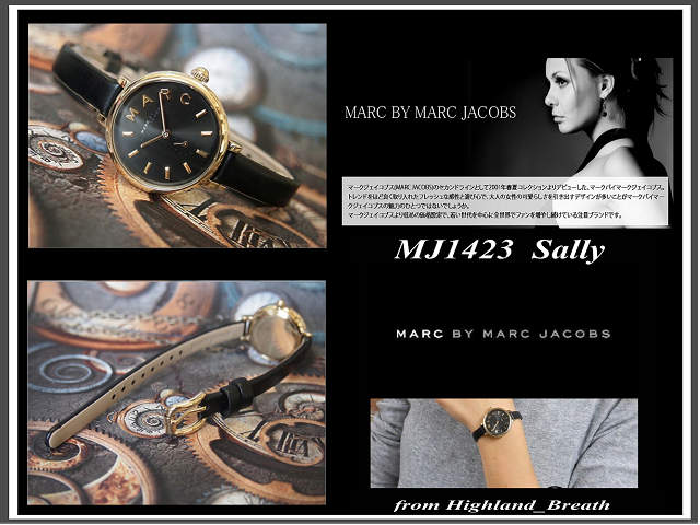 真货即日发送[marc by marc jacobs,标记经由标记雅各布手表]mj1423