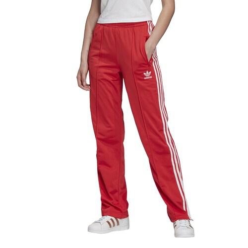 adidas track pant red