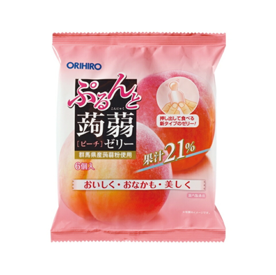 orihiro purunto魔芋果冻小袋型能选的3种*8包共计24包安排大量购买