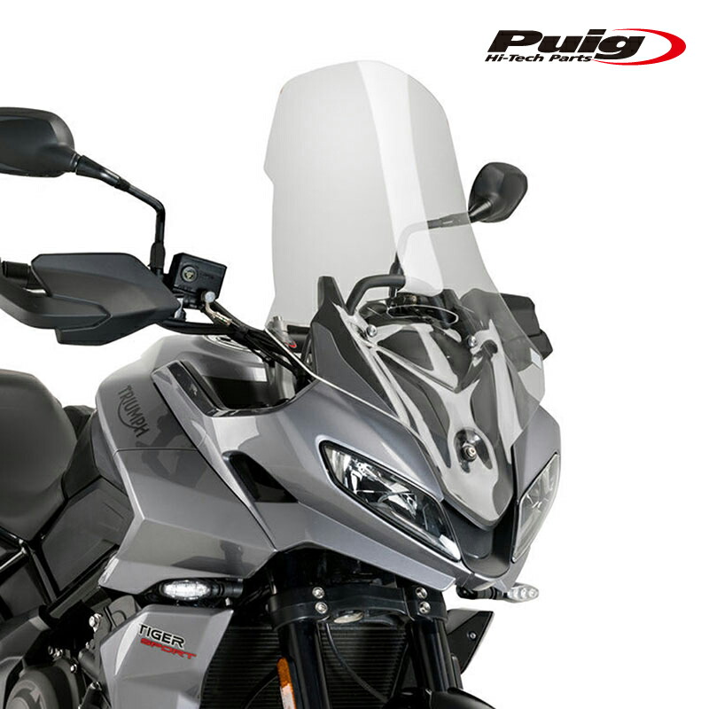 楽天市場Puig 21317W SCREEN TOURING CLEAR TRIUMPH TIGER SPORT 660 22 23