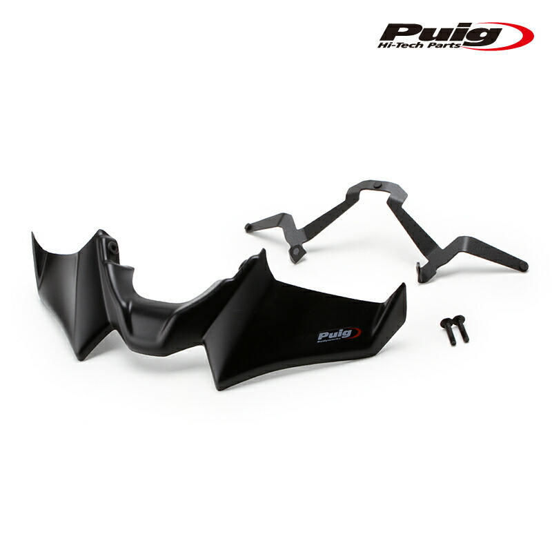 楽天市場Puig 21129J NAKED FRONT SPOILER MATT BLACK YAMAHA MT 07 21 23