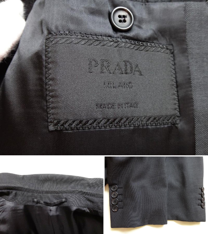 prada普拉达裤装西装灰色尺寸52旧衣服t-003 y16-3408