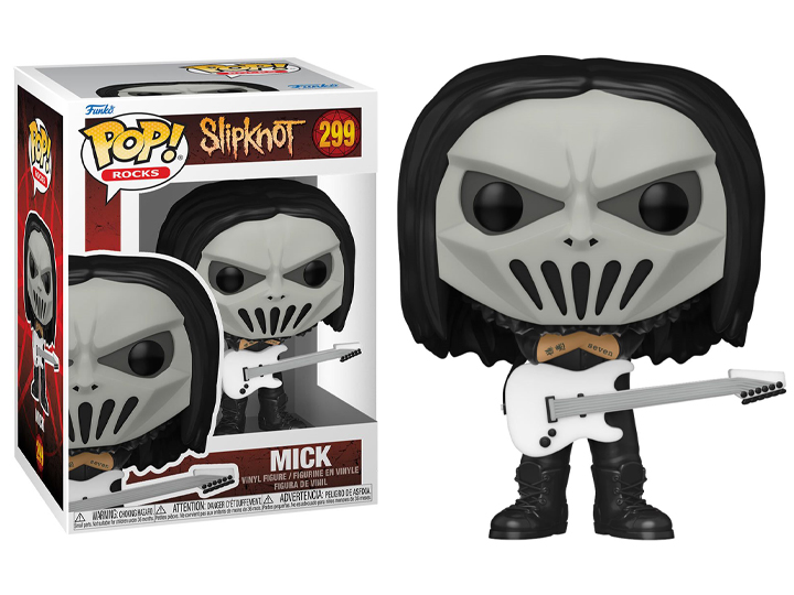 Funko Pop Rocks Slipknot Mick Rgb Dvd Store