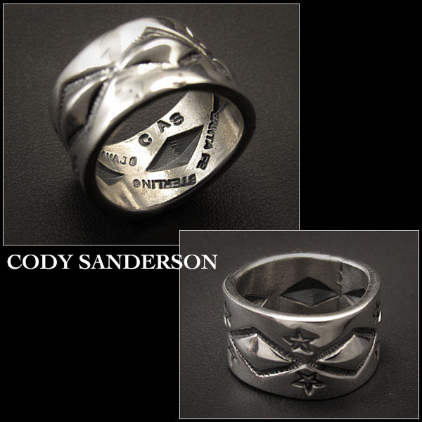 cody sanderson long diamond star ring size us#7 native american