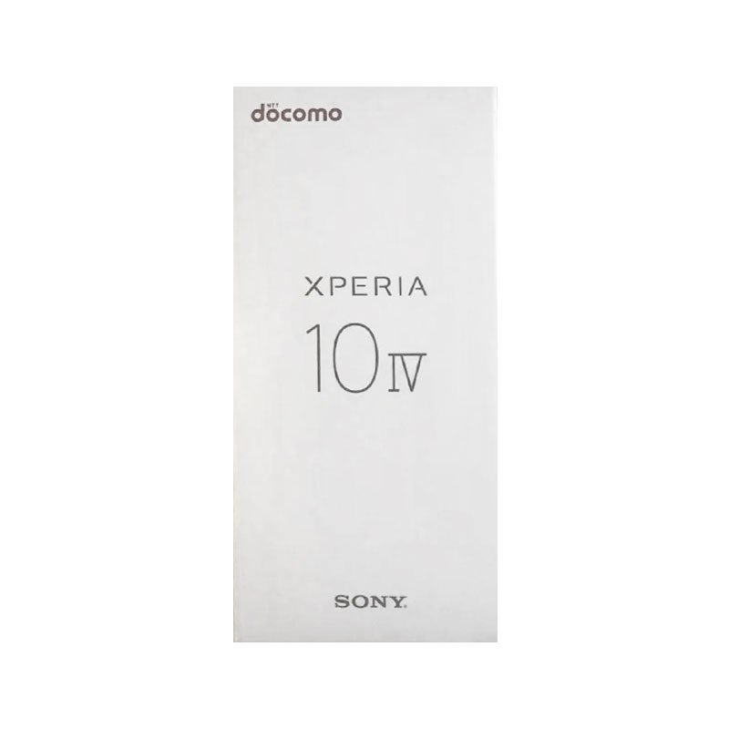 楽天市場新品SONY Xperia 10 IV SO 52C docomo版 128GB ホワイト SIMロック解除済み 楽天 ドコモ