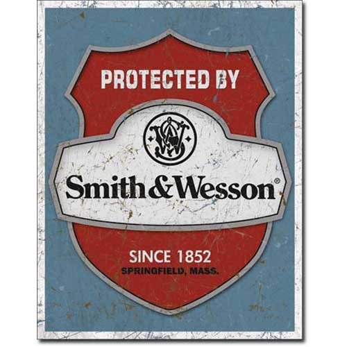 smith&wesson smith&wesson(1682)镀锡铁皮招牌tinsaimpureto