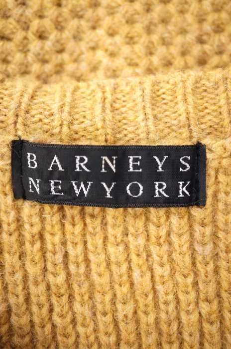 barneys new york barneys newyork knit sweater lady"s - yellow
