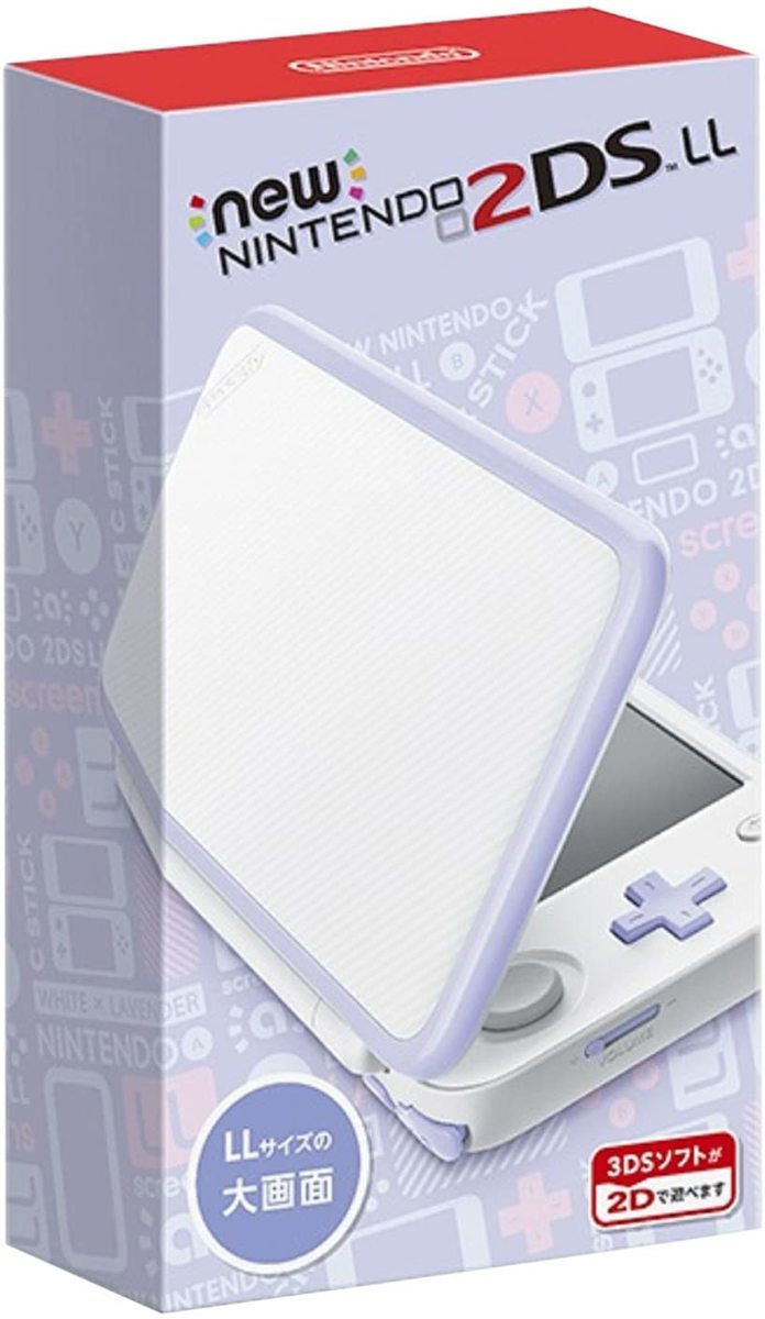 ニンテンドー2ds 2ds 本体 Ll Nintendo 3ds 2ds ホワイト ラベンダー Blue Topazs 店llサイズの2ds