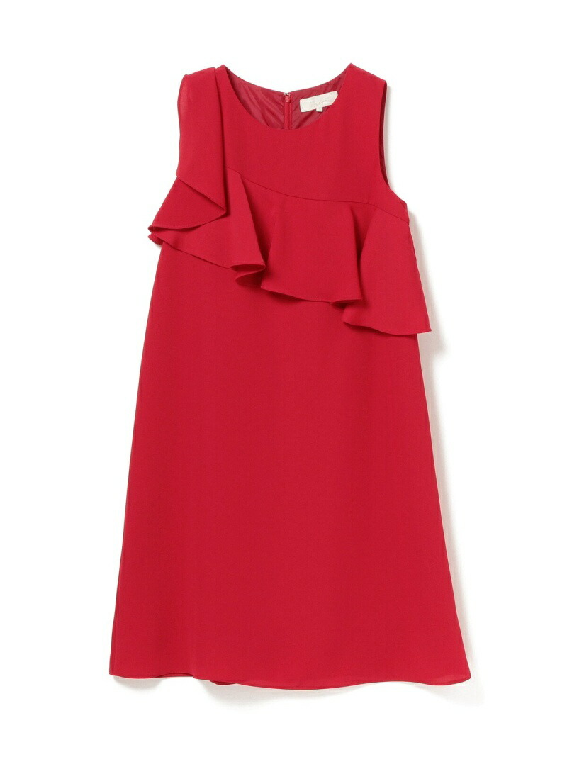 Rakuten Fashion B Ming By レッド Beams パーティー アシメフリル ワンピース ワンピース 1 19aw D ビームス 結婚式 二次会 パーティー B Ming By Beams ビーミング ライフストア バイ ビームス ワンピース ノースリーブワンピース レッド 送料無料 B Ming Life