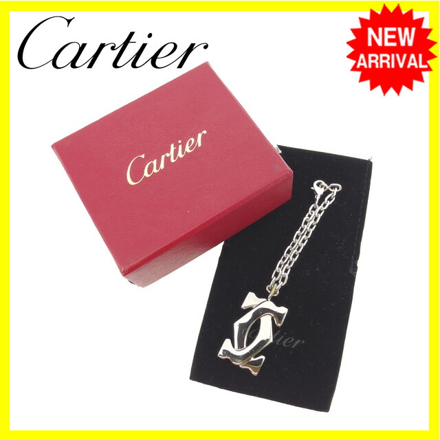 カルティエ Cartier キーホルダー 財布 メンズ シャネル チャーム 男女兼用 2cモチーフ コーチ シルバー シルバー金具 対応 良品 Y3963 ブランドデポ Tokyo ポイント10倍 ブランド バック 財布 プレゼント ギフト キー 鍵 ホルダー アクセサリー かわいい おしゃれ