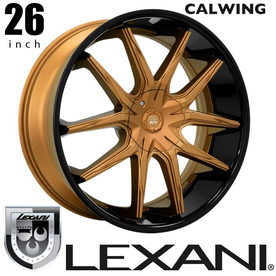 欧州車 アメ車 レクサス クライスラー 国産車 アメ車 ホイール 欧州車 ホイール レクサーニ 部品 Lexani Lexani ダッジ 逆輸入車 R Twelve パーツセンター 国産車 ブロンズブラックリップ その他 タホ エスカレード 26インチ レクサーニ タイヤホイール 4本セット