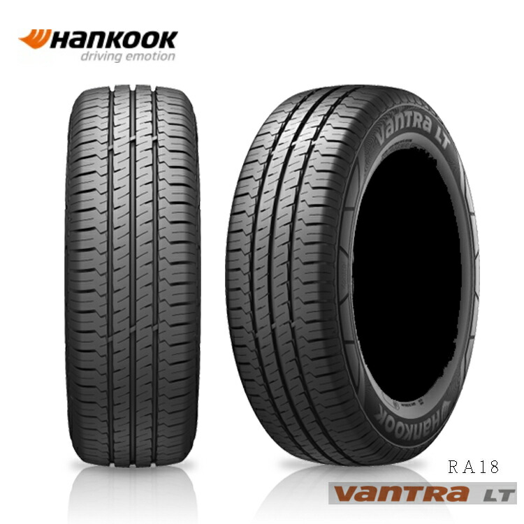 楽天市場送料無料 ハンコック バントラLT RA18 1本 2本 4本 夏 サマータイヤ HANKOOK Vantra LT RA18