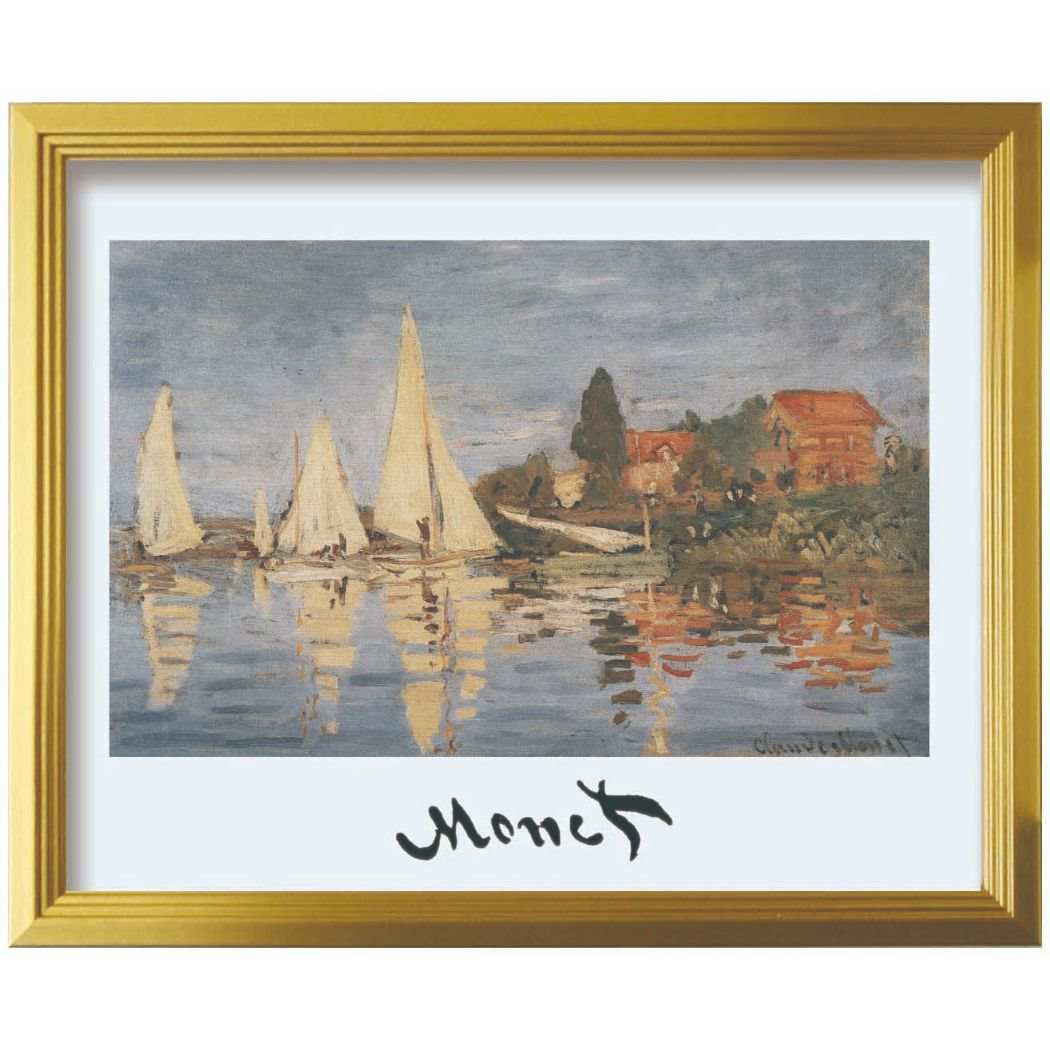 Claude Monet Regata Ad Argenteuil