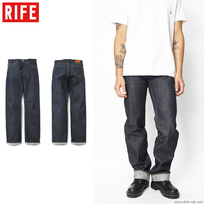 在rife standard denim pants 01-18oz rigid ver.