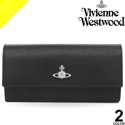 財布 長財布 ヴィヴィアン LONG 二つ折り長財布 Westwood オーブ ...