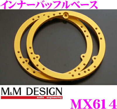 M M Design インナーバッフルベース Mx614 ホンダ車専用 車種専用設計でサウンドクオリティーアップ クレールオンラインショップ 送料無料 セルスター 車高調 ユピテル カードok