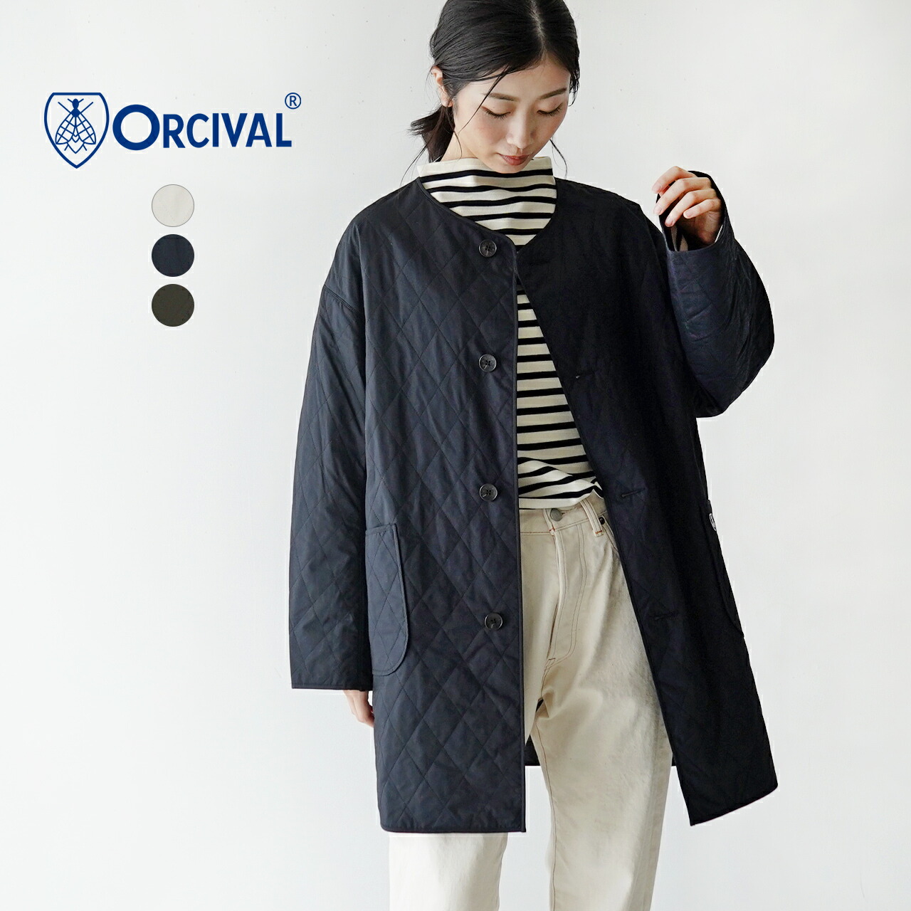 楽天市場ポイント10倍オーシバル オーチバル ORCIVAL インサレーション キルト コート INSULATION QUILT