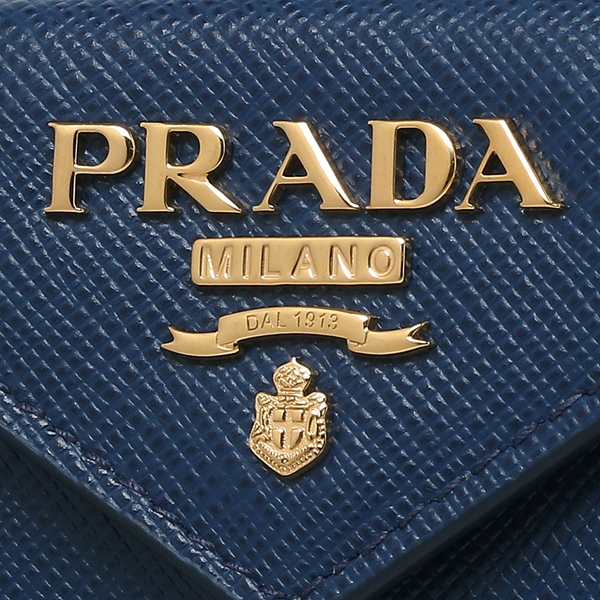 普拉达机会钱包女士prada 1mh021 qwa f0016蓝色