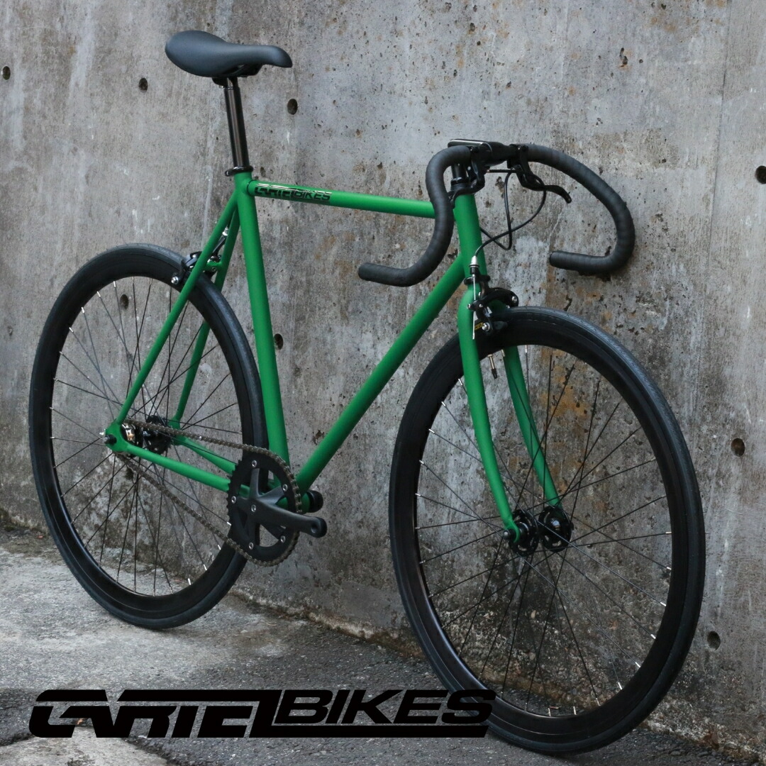 ピストバイク Leaderbike 735 完成車 カーテルバイク Cartel Bike Leaderbike Avenue Mat Leaderbike 721 Green 自転車 バイク スポーツバイク 完成品 クロモリ 軽量 カスタム カスタムバイク ベース フリーギア 固定ギア 初心者 シンプル おしゃれ 緑 グリーン Diner