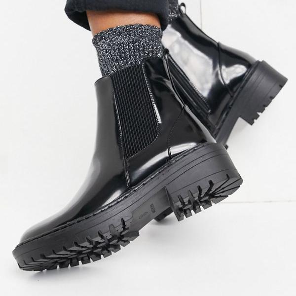 高価値セリー人気殺到 レイド Raid 靴 黒のraidパルマフラットチェルシーブーツ 靴 レディース 女性 インポートブランド 小さいサイズから大きいサイズまで セレクトショップ Diva その他 レイド Closet京都のセレクトショップdivacloset その他