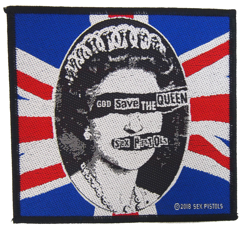 Sex Pistols God Save The Queen Flag