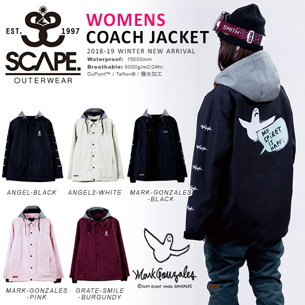 幻想的 新品未使用 SCAPE×Mark Gonzales スノボウェア - crumiller.com