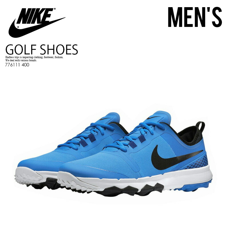 アウトレット 訳あり価格商品 希少 メンズゴルフシューズ Nike ナイキ Fi オンライン Impact 2 Fi インパクト 2 Mens Golf Shoes スパイクレス Pht Bl Blk Smmt Wht Dp Ryl Bl ブルー ブラック ホワイト 400 箱ダメージ もしくは別箱でのお届け