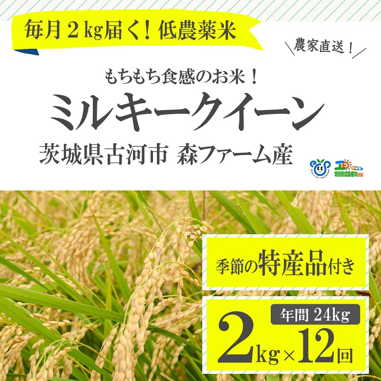 特別栽培米食品 お祝い １年間毎月届く 米 セット 詰め合わせ Hario 贈り物 自然薯 米 雑穀 お中元 Bi04 ふるさと納税 低農薬米ミルキークイーン2kg定期便 ギフト コーヒー 季節の特産品付き 鮒の甘露煮 珈琲 ふるさと納税 ふるさと納税 Bi04 １年間毎月届く 低