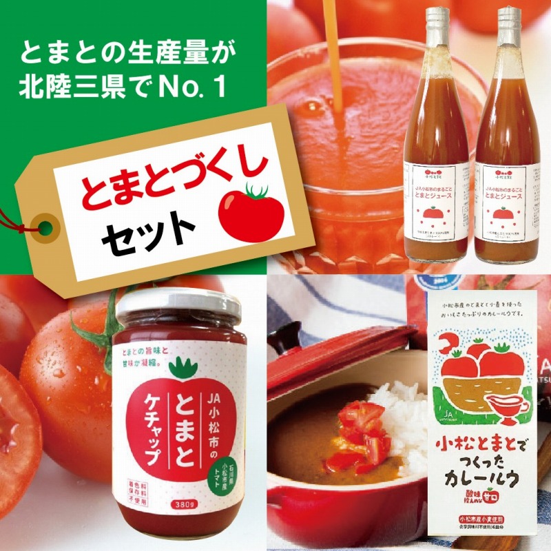 ふるさと納税 調味料 ケチャップ 小松とまとづくし 石川県小松市北陸三県で生産量no 1