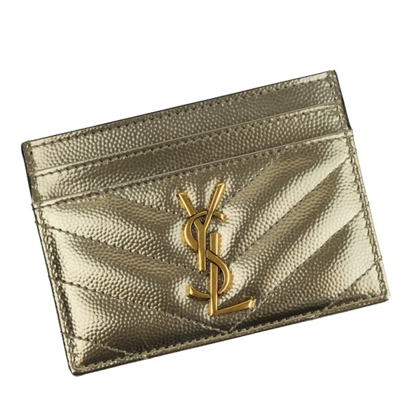 Saint Paris レザー 革 オシャレ x0708 Zz x0708 Zz おしゃれ 財布 ケース 定期入れ レディース パスケース Monogramme かわいい Ysl Laurent アウトレット カード入れ 可愛い メタリック Fascinoysl ミニ 名刺入れ カードケース キルティング サン