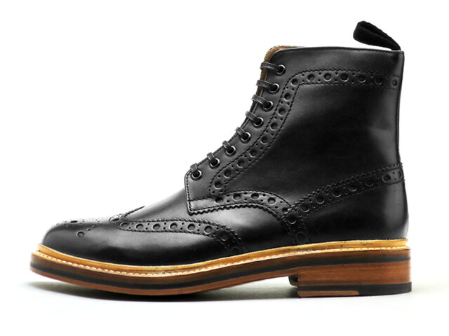 gurensonfureddoinguchippubutsuburakkukafurezamenzushuzu鞋grenson