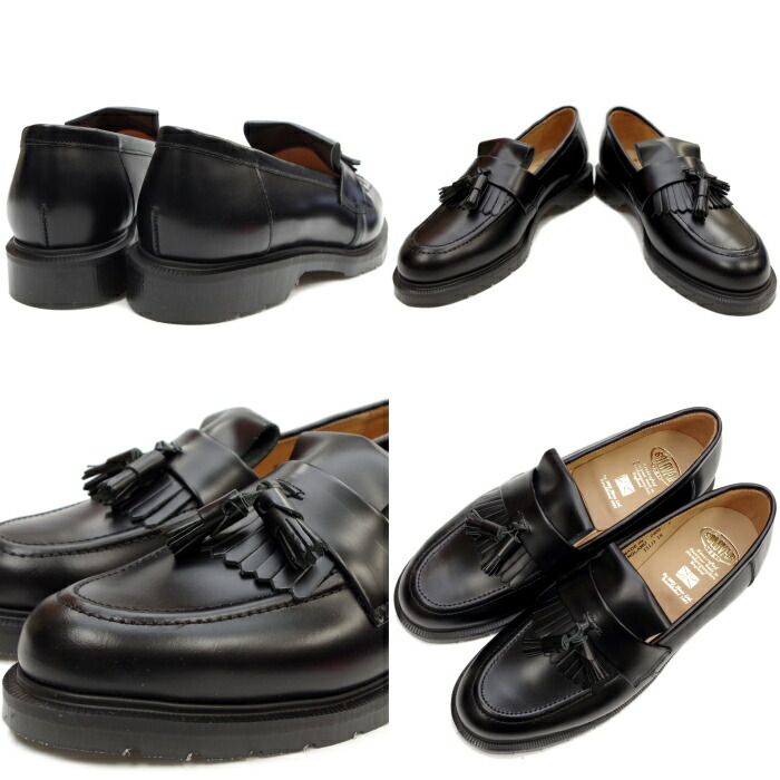 solovair sorovea 822 tassel loafer黑色流苏低毛皮鞋