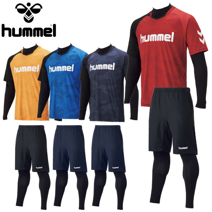 あす楽対応 プーマ ヒュンメル Hummel ジュニア トレーニング4点セット 上下セット プラクティスシャツ インナー ハーフパンツ レディース ハンドボール プーマ 運動 子供 セットアップ Hjp7116 Hjp2116 ファンスポーツ 豪華4点 ヒュンメル トレーニングウェア 爆