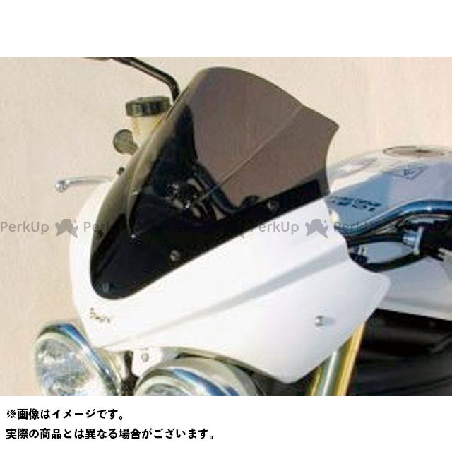 メーターバイザー（スモーク） アルマックス スピードトリプル バイク用品 店アルマックス ERMAX：パークアップ ERMAX スクリーン スクリーン関連パーツ  外装 TdF TdF