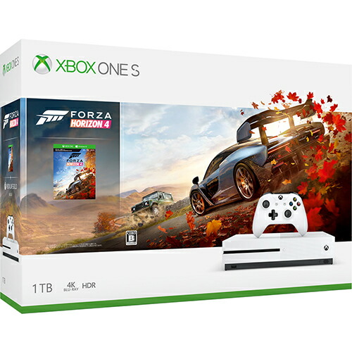 中古 箱説あり 付属品あり 傷なし S Xbox One S 1tb 1tb Horizon Forza Horizon 4 同梱版 Xboxone ゲーム機本体 ゲオオンラインストア 店 3980円以上で送料無料