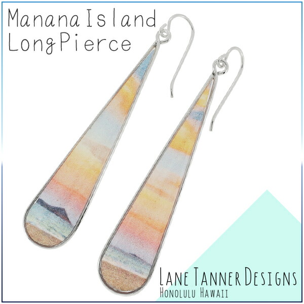 Lane 誕生石 Tanner ペンダントトップ Designs マナナアイランド ピアス ロング シルバー レディース フックピアス 女性用 シルバー925 ハワイ ハワイアン 南国 サーファーレディースピアス ブランド プレゼント 人気 かわいい おしゃれ 新宿 銀の蔵レディース ピアス