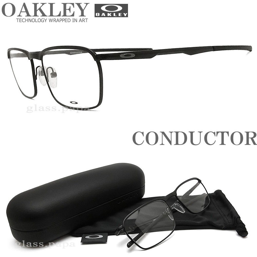 Oakley オークリー メガネフレーム Conductor コンダクター Ox3186 0154 調光レンズ 送料無料 手数料無料 偏光サングラス 眼鏡 オプションで伊達めがねや度数付き眼鏡に グラス パパ Oakley オークリーメガネ オプションで伊達めがねや度数付き眼鏡に