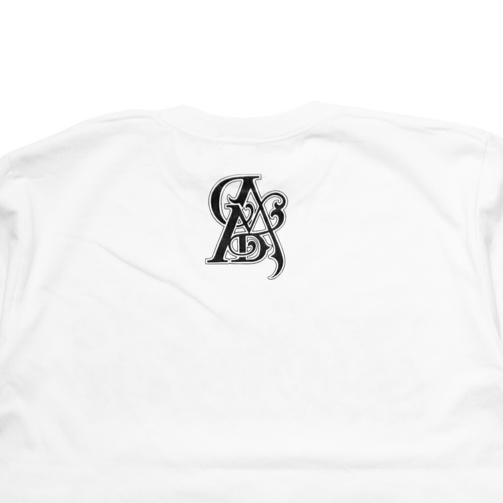 gak tattoo original script logo t恤黑白tee black white短袖阿托米