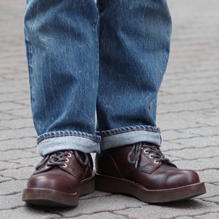 奥伯格 viberg 靴子 viberg viberg 靴老牛津工作启动 [burgandycrom