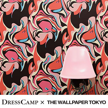 Dresscamp 壁紙 レンガ The Wallpaper Tokyo はがせる モダン ラグジュアリー Diy マーブル柄 カラフル ゴージャス フリース壁紙 フリースデジタルプリント壁紙 デジタルプリント壁紙 貼って剥がせる 賃貸ok 日本製 46cmx10m ドレスキャンプ 壁紙革命 賃貸でもおしゃれ