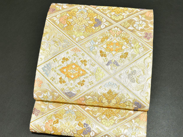 西陣袋帯【9161】新品 未仕立 正絹 高級西陣織 - library.iainponorogo 