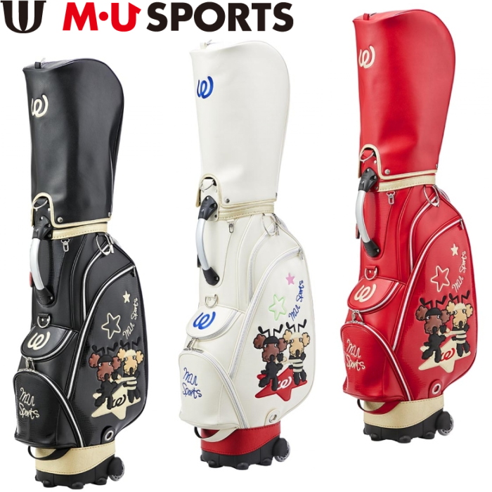 M U M U Sports Muスポーツ 703c1102 ゴルフ キャディバッグ ローリングソール ゴルフアトラス 即納 バッグ ケース 年モデル